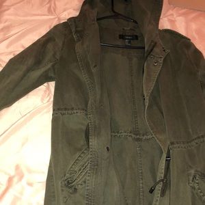 Army green jacket